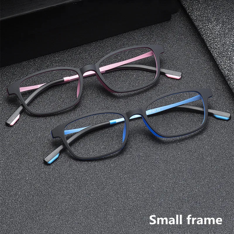 Kocolior Women's Full Rim Small Square Tr 90 Titanium Eyeglasses V1001 Full Rim Kocolior