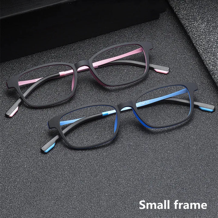 Kocolior Women's Full Rim Small Square Tr 90 Titanium Eyeglasses V1001 Full Rim Kocolior