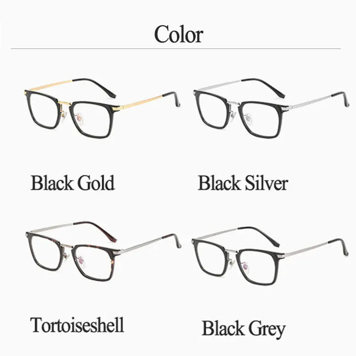 Hotochki Unisex Full Rim Square Eyeglasses 2142 Full Rim Hotochki