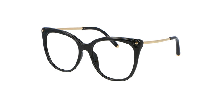CCspace Women's Full Rim Cat Eye Tr 90 Titanium Reading Glasses R45818 Reading Glasses CCspace C1 black 0