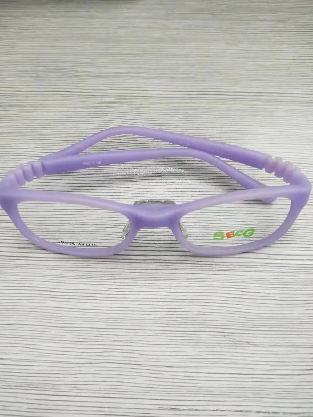 Secg Unisex Children's Full Rim Square Tr 90 Silicone Eyeglasses 18936 Full Rim Secg C15