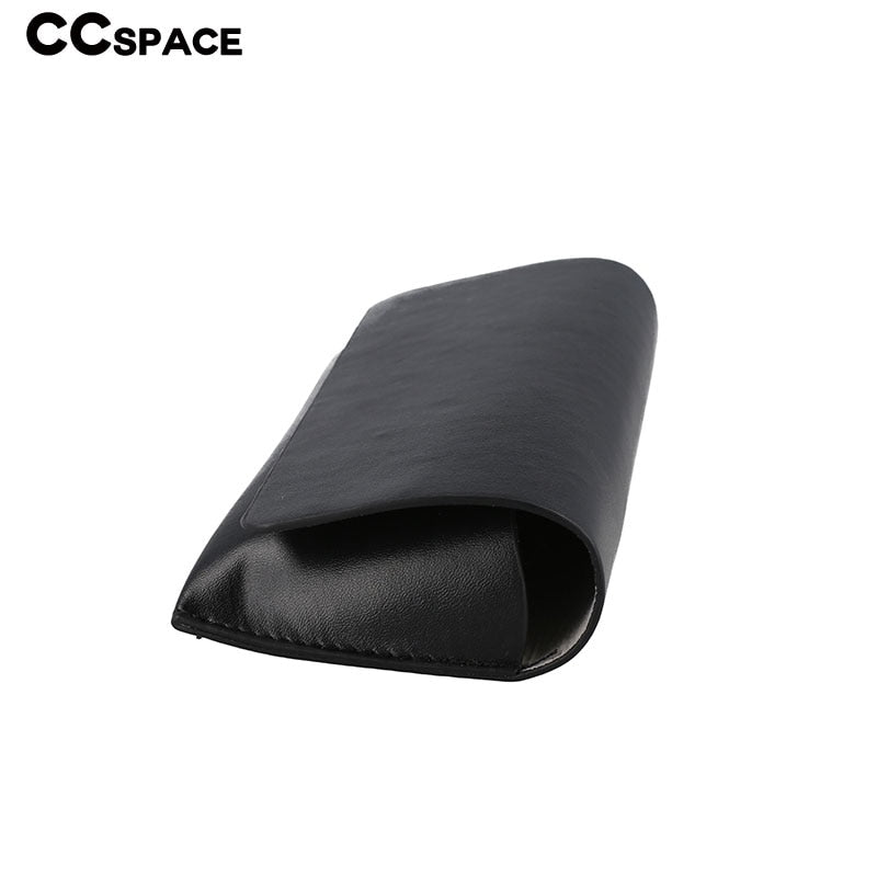CCSpace Unisex Large PU Leather Eyeglasses Case 51105 Case CCspace Case   