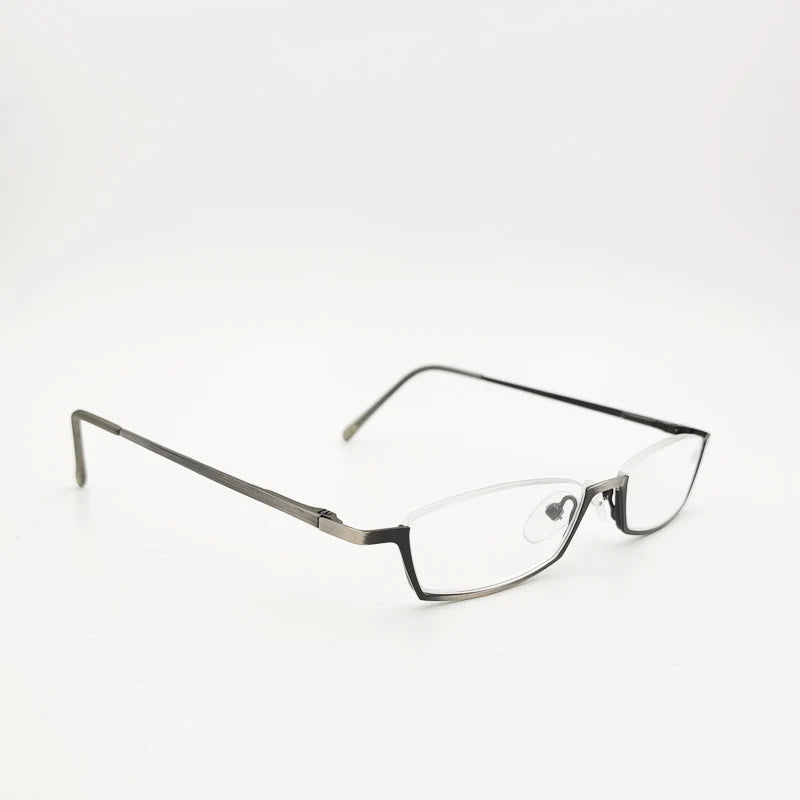 Yujo Women's Semi Rim Oval Rectangle Reading Glasses 11520 Reading Glasses Yujo