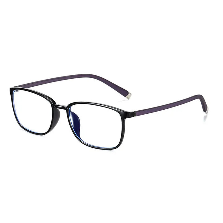 Handoer Women's Full Rim Square Tr 90 Titanium Eyeglasses 41041