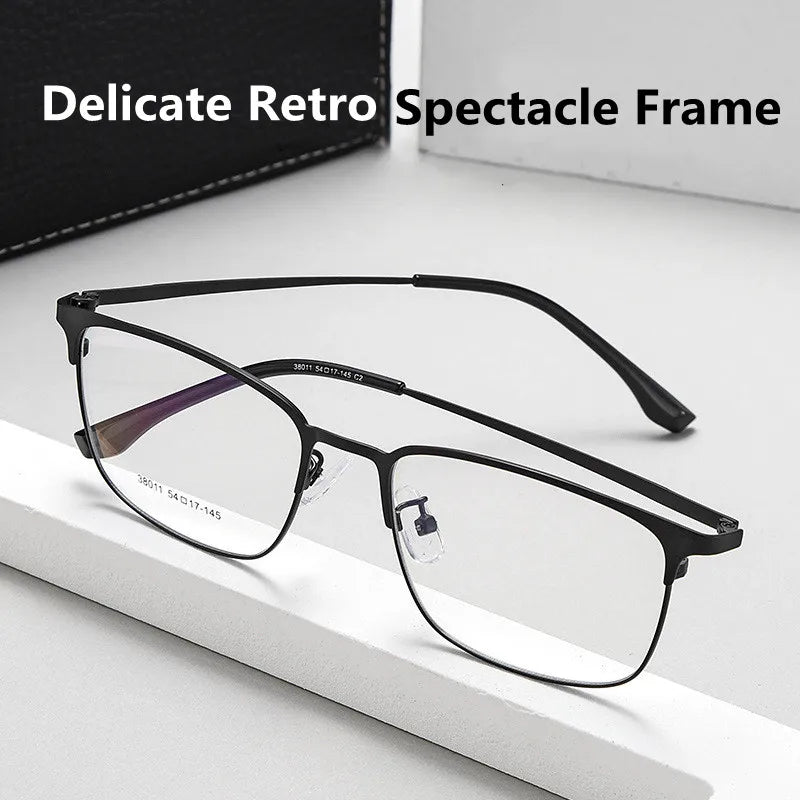 Kocolior Unisex Full Rim Square Alloy Hyperopic Reading Glasses 38011 Reading Glasses Kocolior
