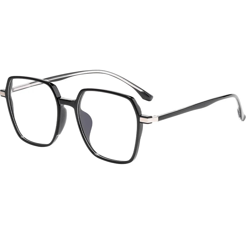 Hotochki Unisex Full Rim Polygonal Alloy Eyeglasses 3700d Full Rim Hotochki