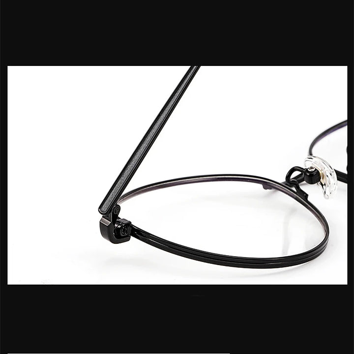Kocolior Women's Full Rim Oval Titanium Eyeglasses 8810 Full Rim Kocolior