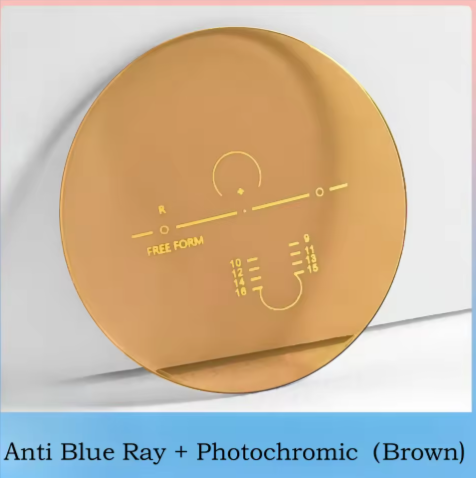 Momoja HD Free Form Progressive Photochromic Anti-Blue Lenses