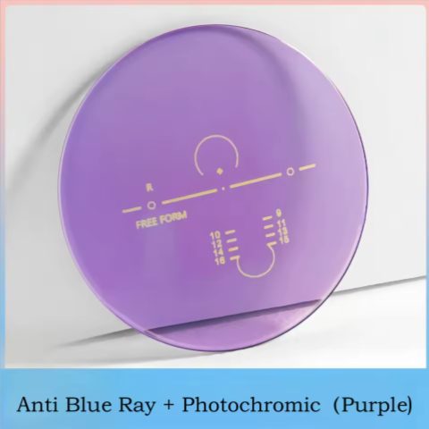 Momoja HD Free Form Progressive Photochromic Anti-Blue Lenses