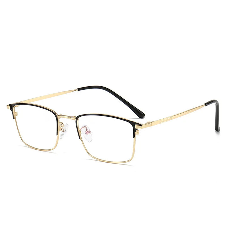 Gmei Women's Full Rim Square Titanium-Alloy Eyeglasses 23160