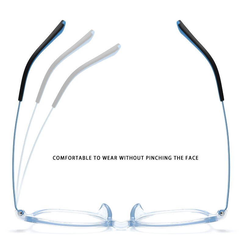 Yimaruili Unisex Children's Full Rim Square  Tr 90 Titanium Eyeglasses 99905t Full Rim Yimaruili Eyeglasses