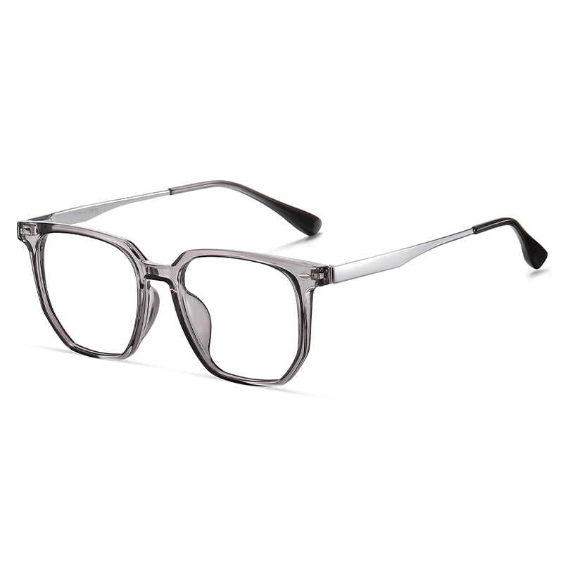 Reven Jate Unisex Full Rim Square Plastic Eyeglasses 8004 Full Rim Reven Jate C4  