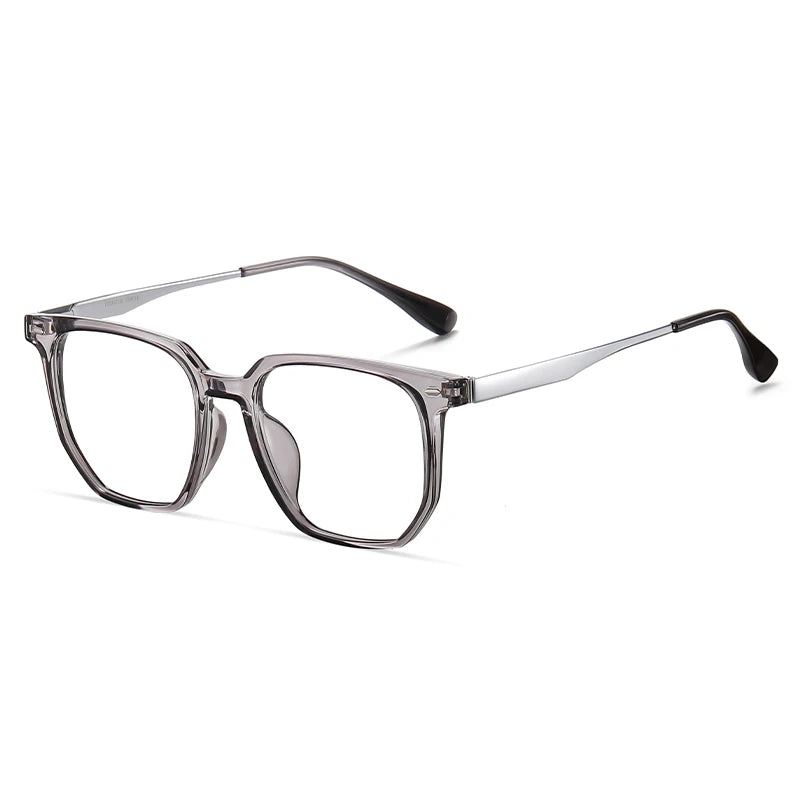 Reven Jate Unisex Full Rim Square Plastic Eyeglasses 8004 Full Rim Reven Jate C4