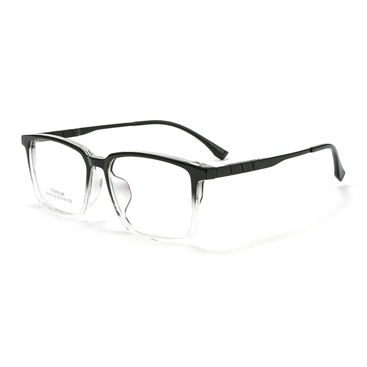 Xbora Unisex Full Rim Square TR 90 Titanium Eyeglasses 610127
