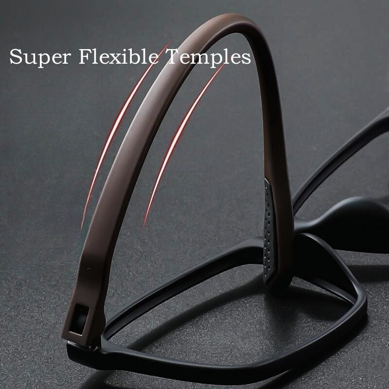 Yimaruili Unisex Full Rim Square Tr 90 Screwless Eyeglasses 20-32-33-34 Full Rim Yimaruili Eyeglasses
