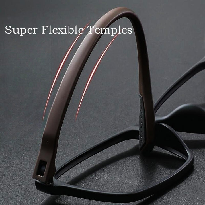 Yimaruili Unisex Full Rim Square Tr 90 Screwless Eyeglasses 20-32-33-34 Full Rim Yimaruili Eyeglasses