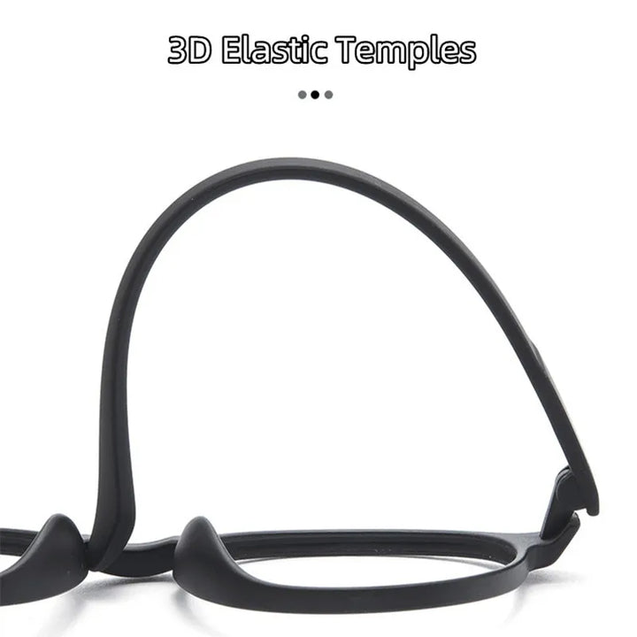 Kocolior Unisex Full Rim Oval Tr 90 Acetate Hyperopic Reading Glasses 66015 Reading Glasses Kocolior