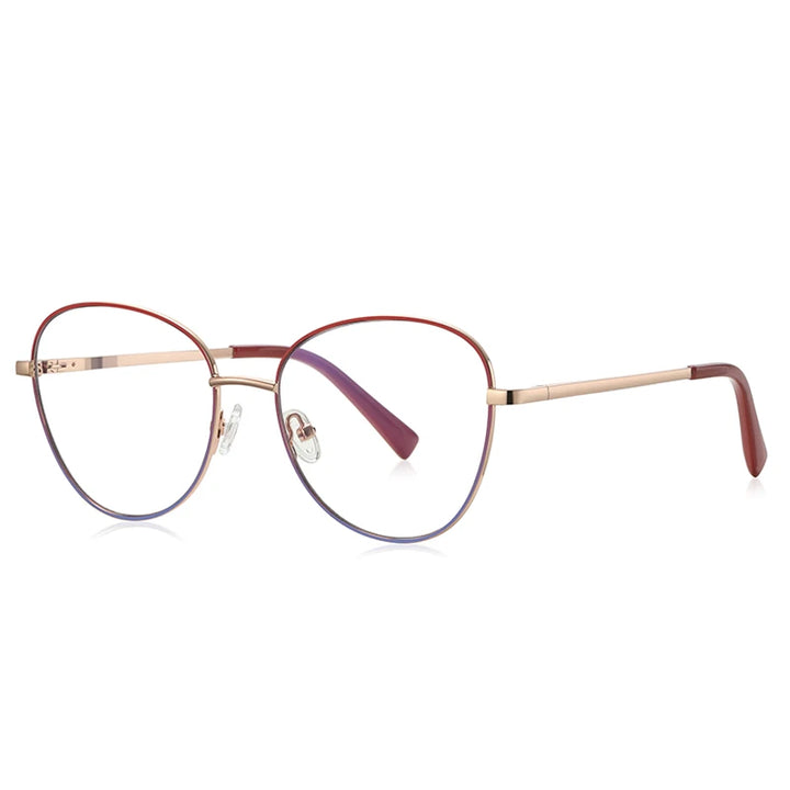 Vicky Unisex Full Rim Oval Stainless Steel Reading Glasses 3091 Reading Glasses Vicky