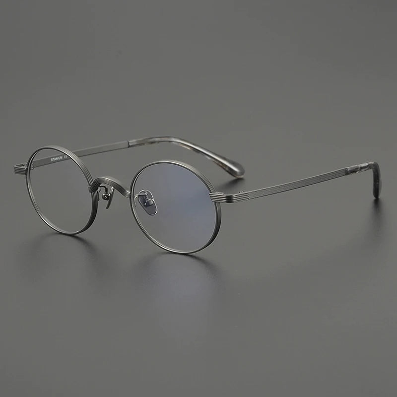 Gatenac Women's Full Rim Oval Square Titanium Eyeglasses Gxyj2116