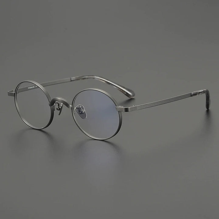 Gatenac Women's Full Rim Oval Square Titanium Eyeglasses Gxyj2116