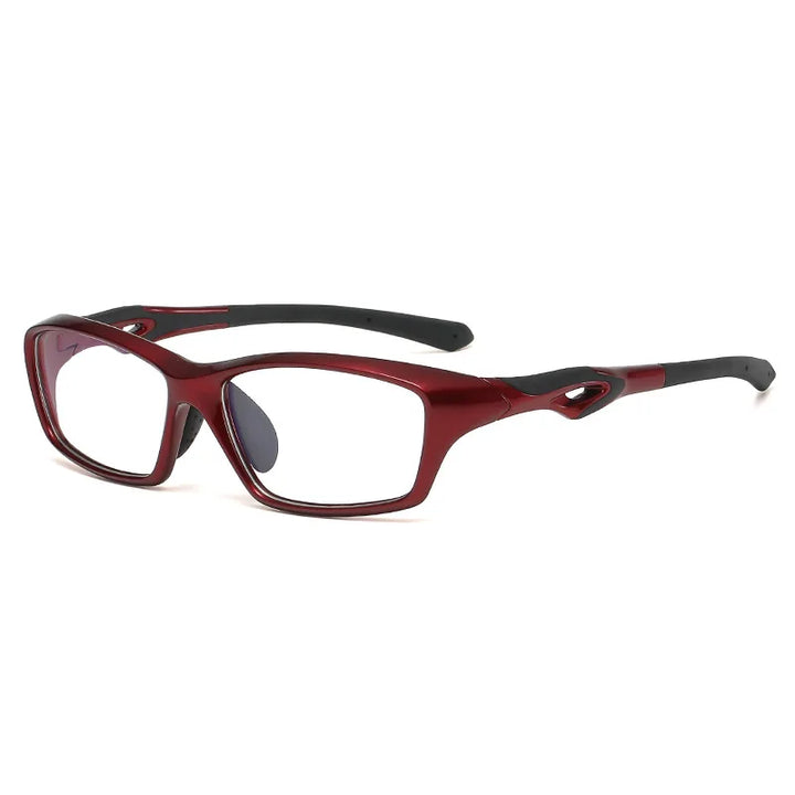 Vicky Unisex Full Rim Square Tr 90 Silicone Sport Reading Glasses 4180 Reading Glasses Vicky 0 DM18025-C5