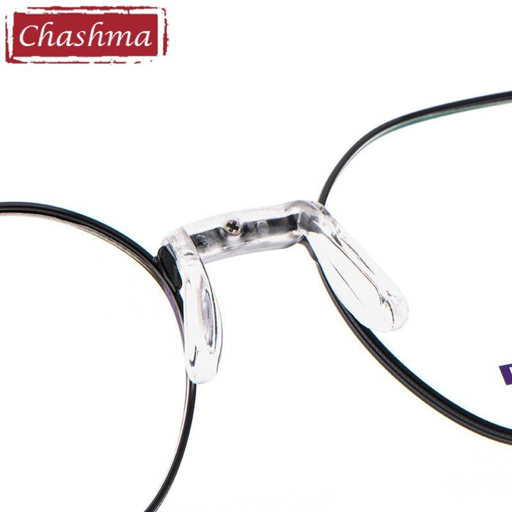 Chashma Unisex Children's Full Rim Octagon Stainless Steel Eyeglasses 7511 Full Rim Chashma