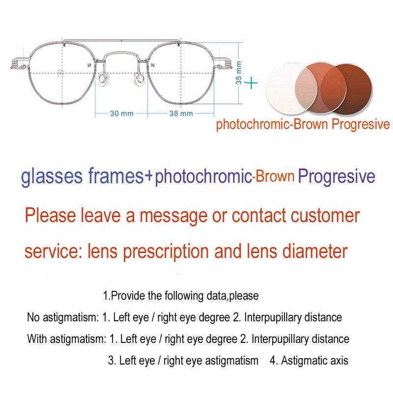 Yujo Unisex Full Rim Round Double Bridge Screwless Steel Eyeglasses 3838 Full Rim Yujo C8 CHINA