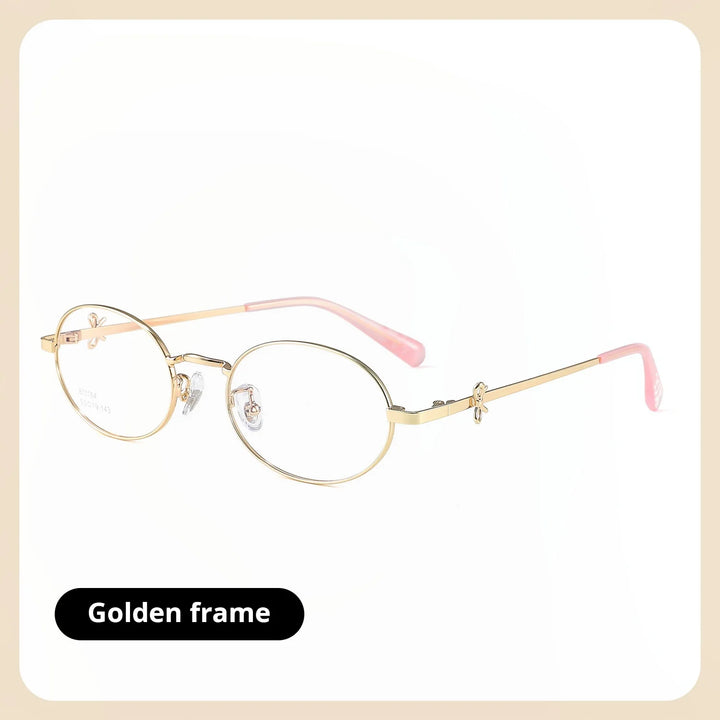 Momoja Women's Full Rim Oval Round Alloy Eyeglasses 72164
