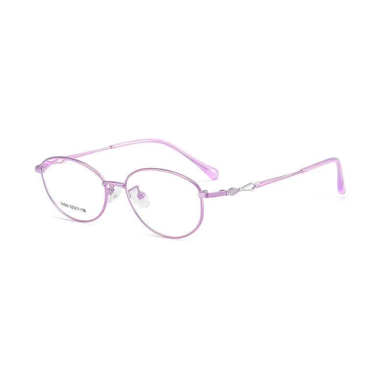 Xbora Unisex Full Rim Oval Square Alloy Eyeglasses 34582