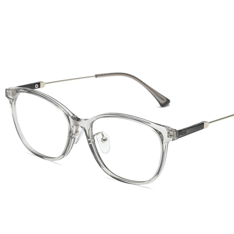 Reven Jate Unisex Full Rim Round Plastic Eyeglasses 81290 Full Rim Reven Jate C4