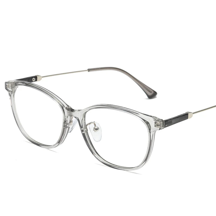 Reven Jate Unisex Full Rim Round Plastic Eyeglasses 81290 Full Rim Reven Jate C4