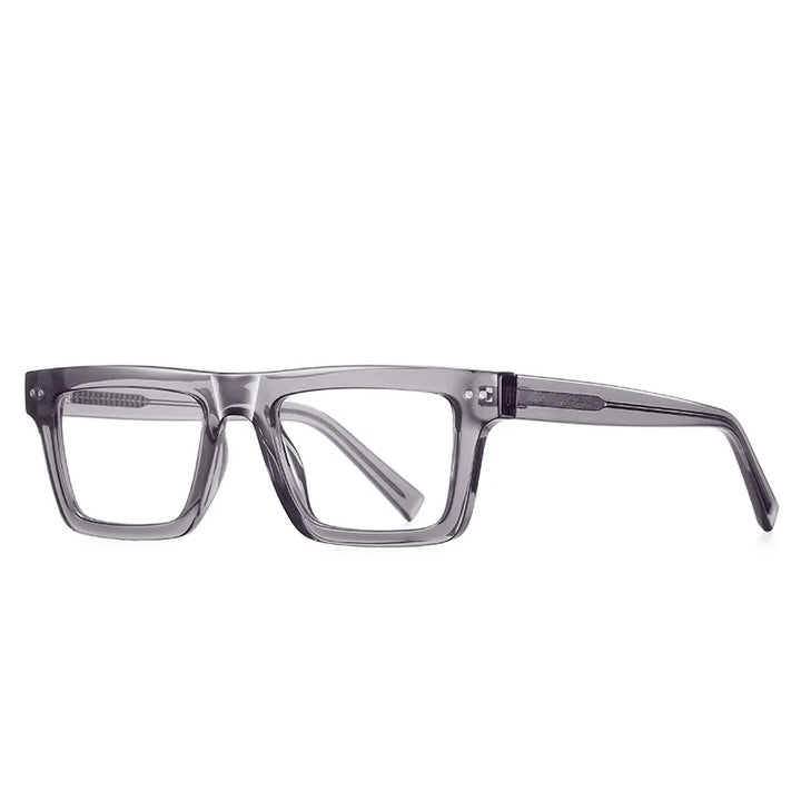 Xbora Unisex Full Rim Square Brow Line Tr 90 Eyeglasses 2196