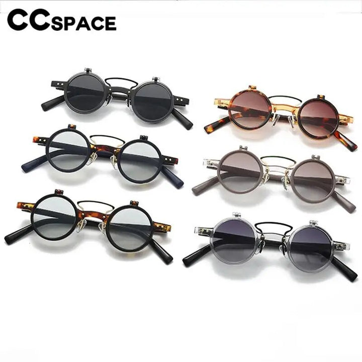 CCspace Unisex Full Rim Small Round Tr 90 Reading Glasses R57037 Reading Glasses CCspace