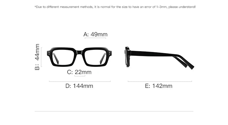 Vicky Unisex Full Rim Square Tr 90 Alloy Reading Glasses 2195 Reading Glasses Vicky