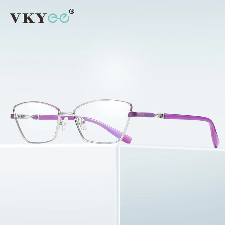 Vicky Unisex Full Rim Square Stainless Steel Reading Glasses 3012 Reading Glasses Vicky