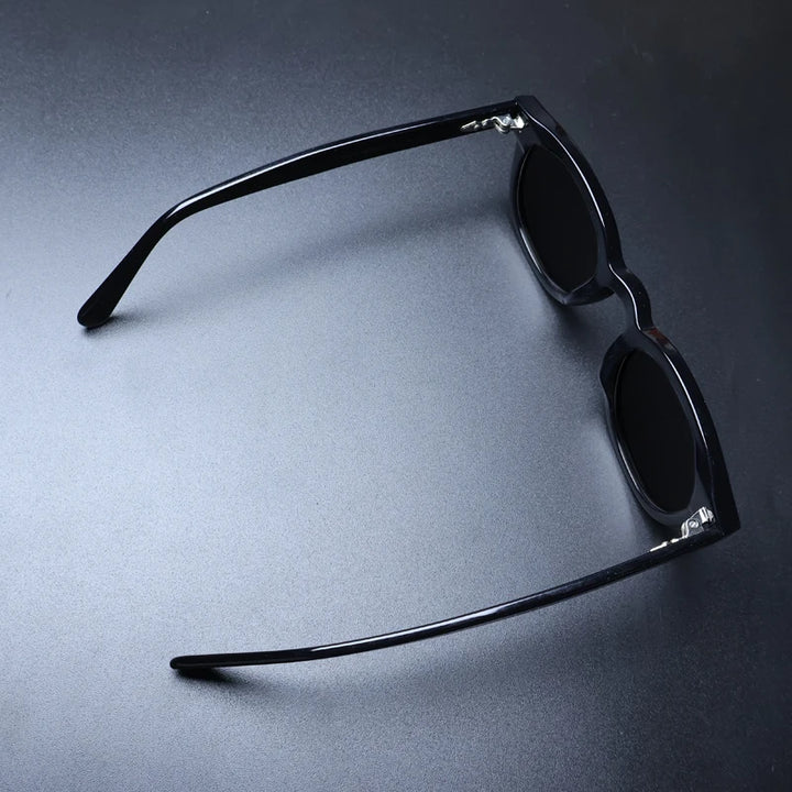 Gatenac Unisex Full Rim Square Polarized Acetate Sunglasses Mo14 Sunglasses Gatenac