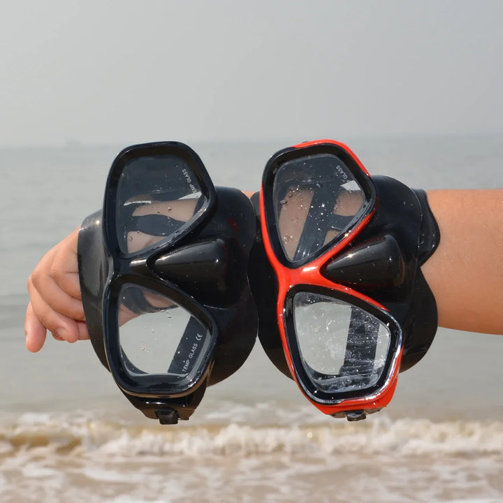Aleefa Unisex Goggle Plastic Resin Lens Pc Silicone Swim Mask 64202