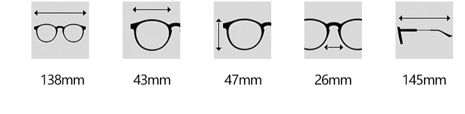 Hewei Women's Full Rim Round Thick Acetate Eyeglasses 23061
