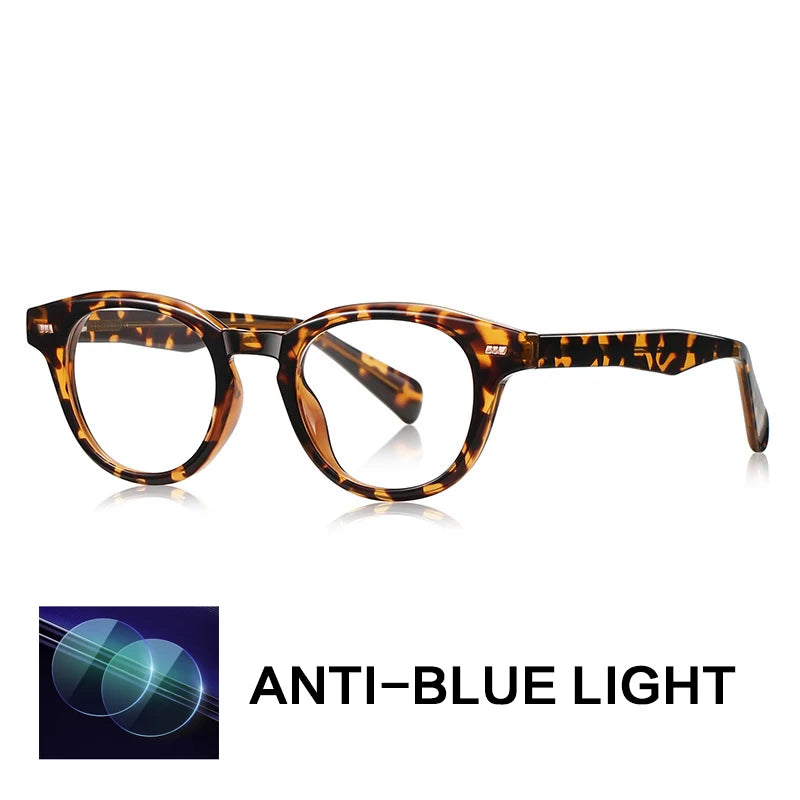 Gatenac Unisex Full Rim Oval Tr 90 Titanium Reading Glasses Gxyj9016