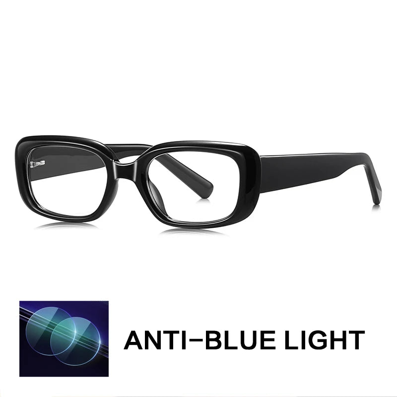 Gatenac Women's Full Rim Square Tr 90 Titanium Reading Glasses Gxy9034