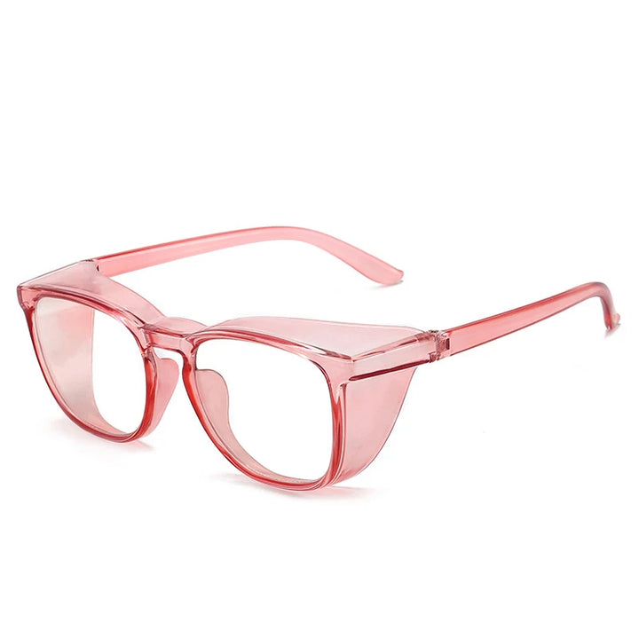 Vicky Women's Full Rim Square Tr 90 Polycarbonate Safety Goggles 44103 Reading Glasses Vicky non-prescription 103-C7