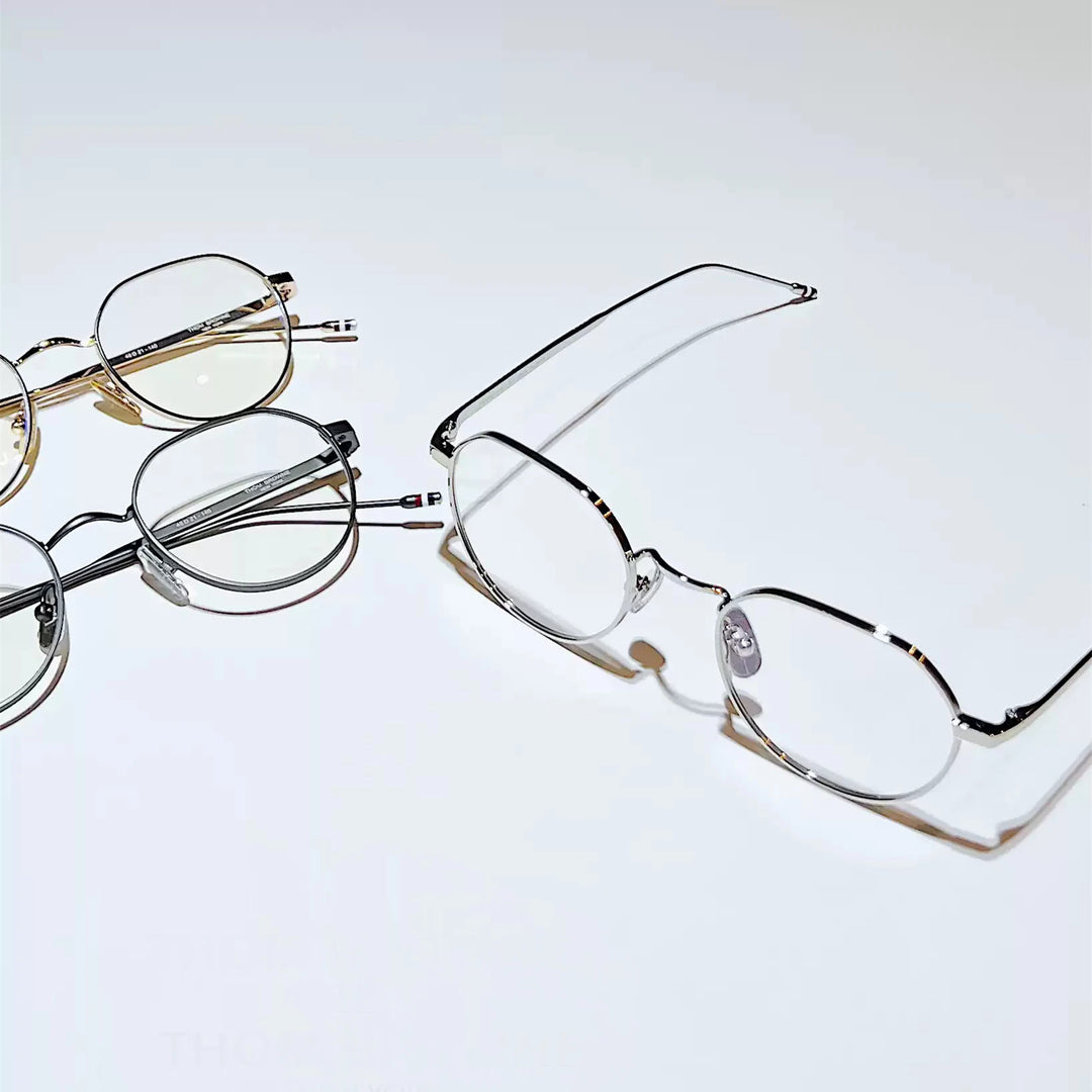 Black Mask Unisex Full Rim Flat Top Oval Alloy Eyeglasses 42914 Full Rim Black Mask