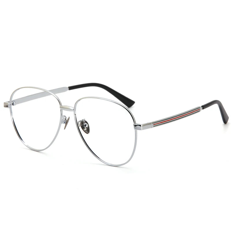 Muzz Unisex Full Rim Round Titanium Eyeglasses 2280 Full Rim Muzz C2