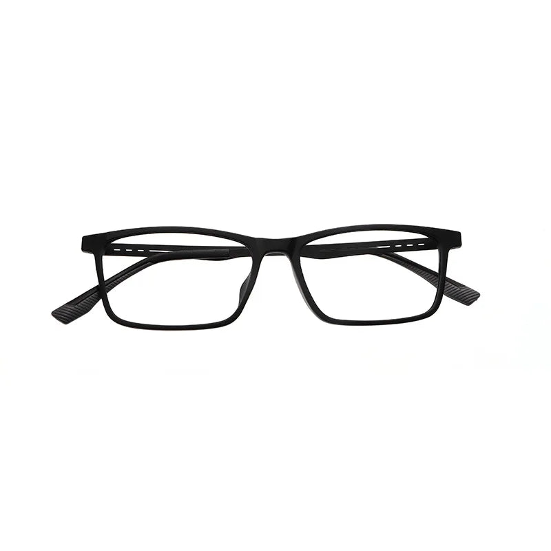 Xbora Unisex Full Rim Square Tr 90 Titanium Eyeglasses 2008