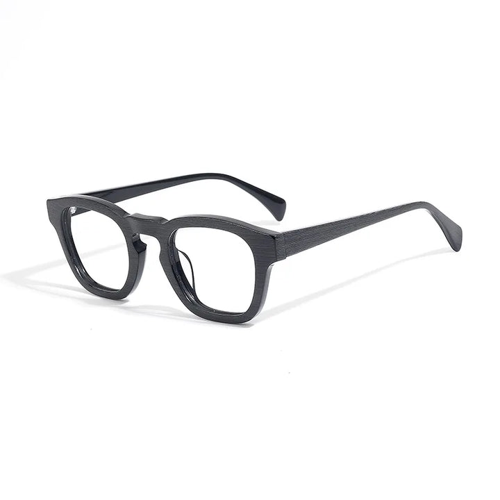 Hewei Unisex Full Rim Square Acetate Eyeglasses 81111 Full Rim Hewei C2