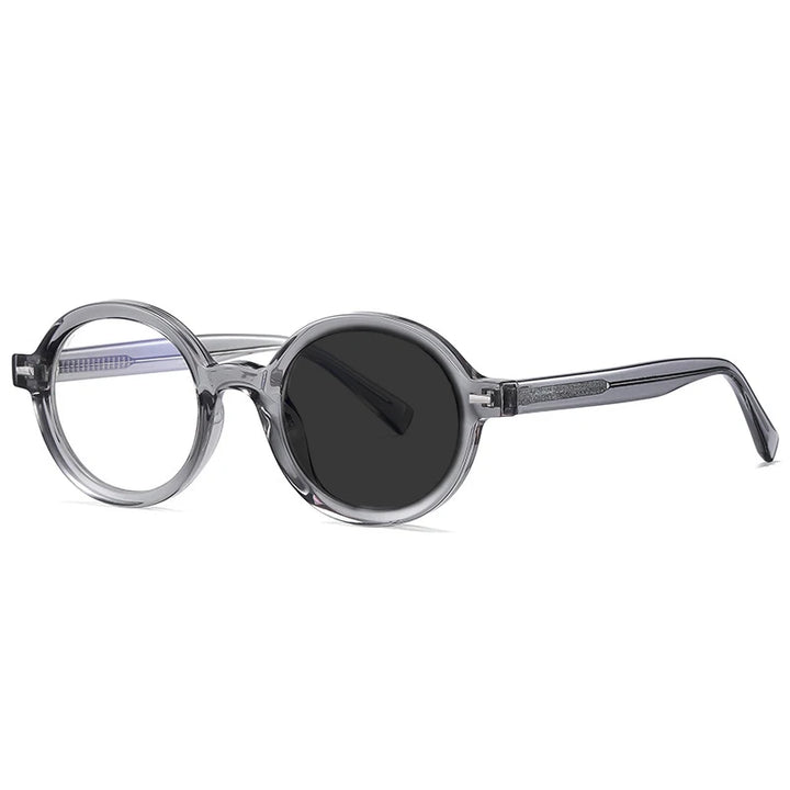 Kocolior Unisex Full Rim Oval Acetate Hyperopic Reading Glasses 2092 Reading Glasses Kocolior Photochromic G 0 