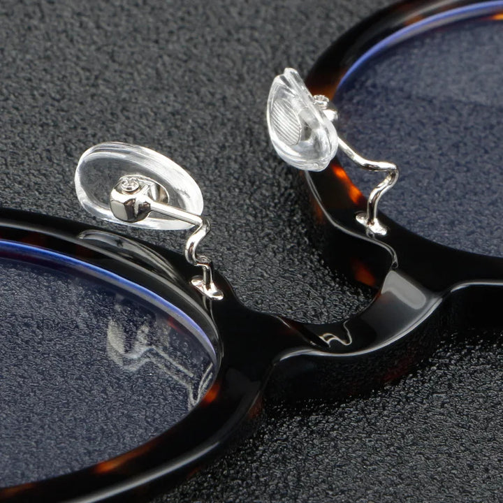 CCspace Unisex Full Rim Square Acetate Eyeglasses 57413 Full Rim CCspace