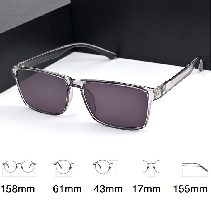 Cubojue Unisex Full Rim Oversized Square Tr 90 Titanium Polarized Sunglasses 2257 Sunglasses Cubojue