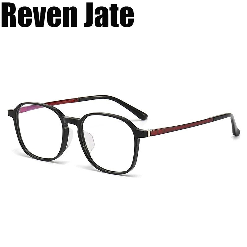 Reven Jate Unisex Full RIm Square Acetate Eyeglasses 1107 Full Rim Reven Jate   