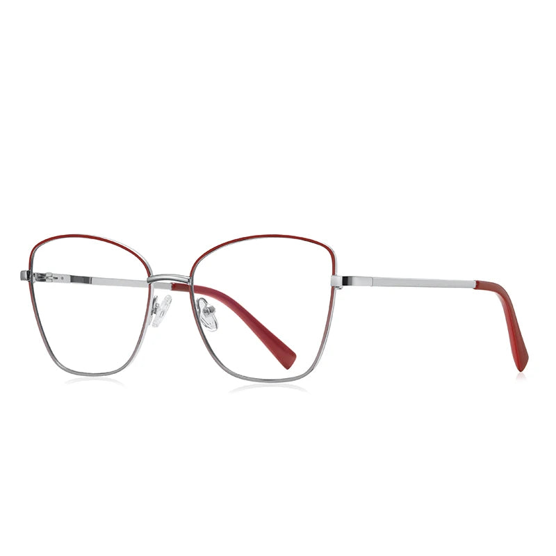 Vicky Unisex Full Rim Tr 90 Titanium Square Reading Glasses 3087 Reading Glasses Vicky PFD3087-C3 Prescription custom